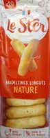 Madeleines longues nature