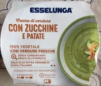 Crema di verdure con zucchine e patate
