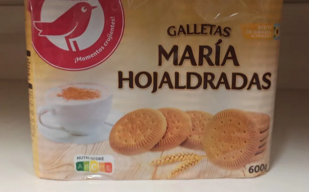 Galletas maría hojaldradas