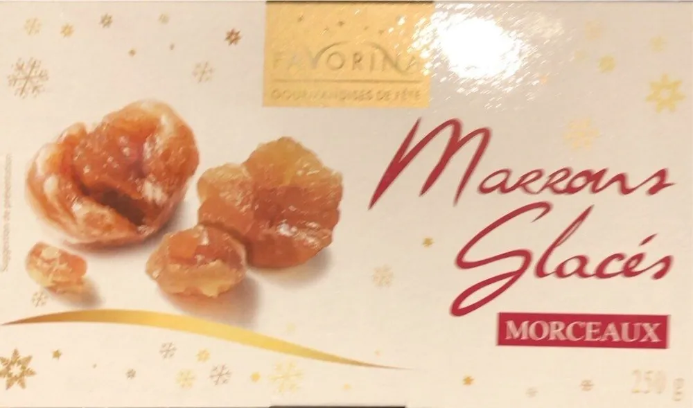 Marrons glacés morceaux