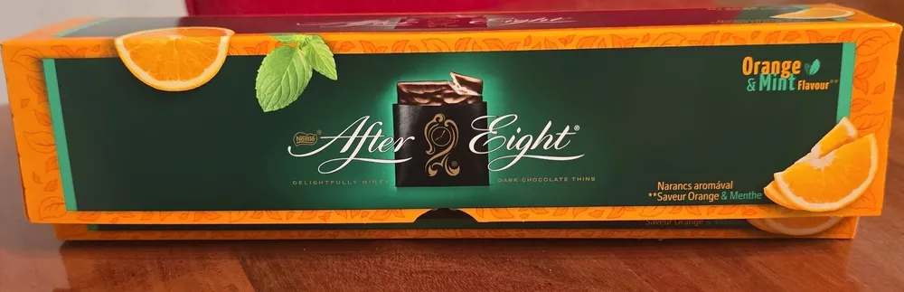 After eight orange