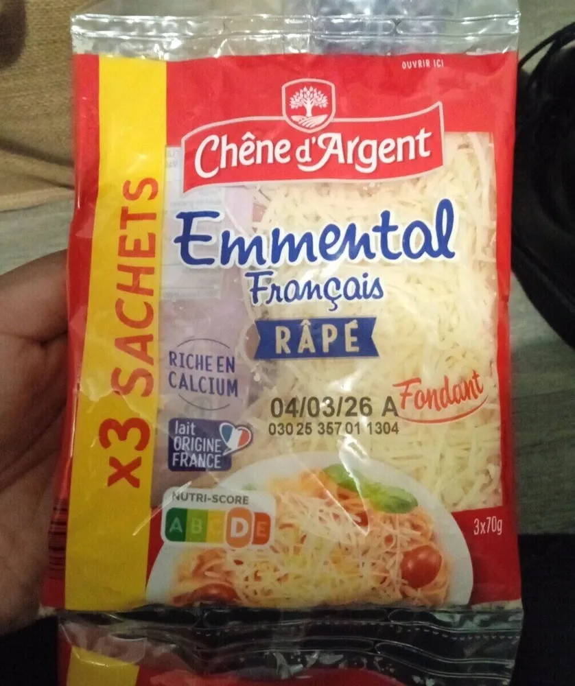 Emmental français râpé