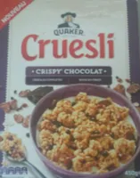 Cruesli crispy chocolat