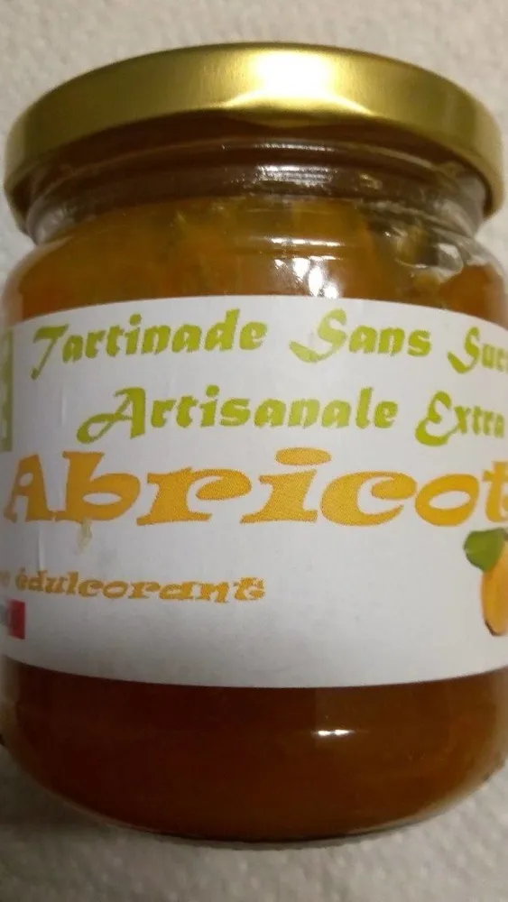 Tartinade Abricot sans sucre