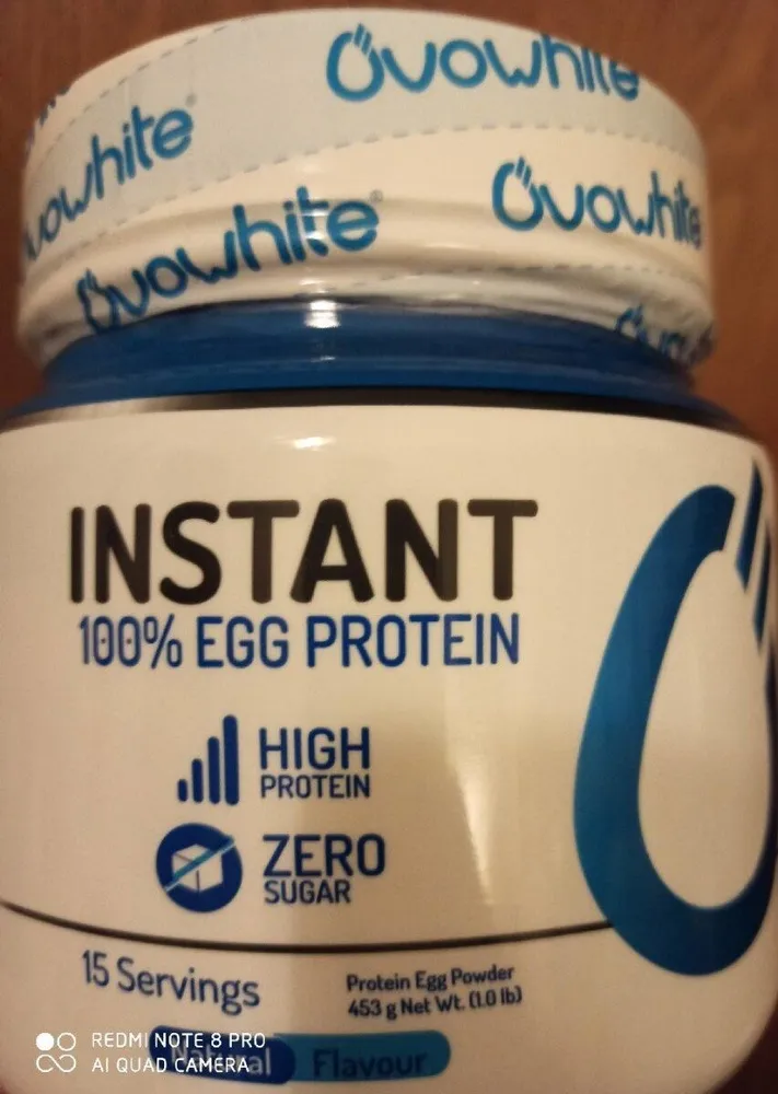 INSTANT 100% EGG PROTEIN