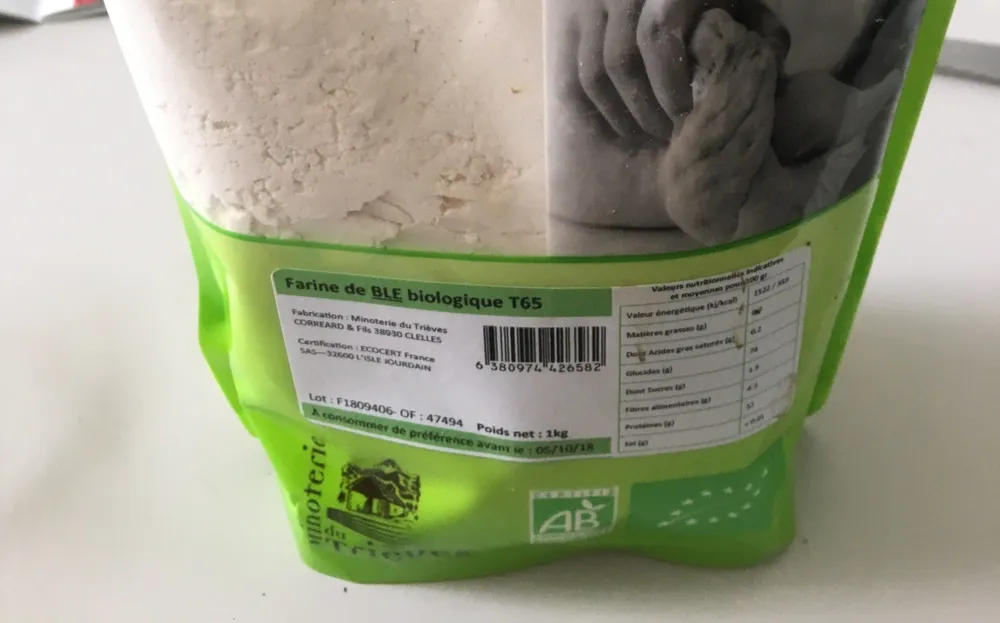 Farine de ble biologique du trieves