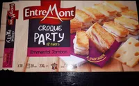 Croque party Emmental Jambon