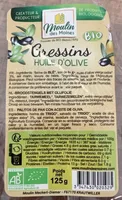 Gressins Huile d’olive