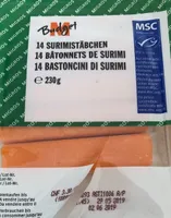 Batonnets de surimi