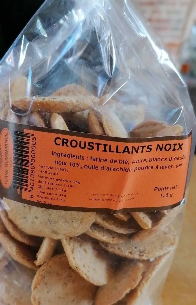 Croustillants noix