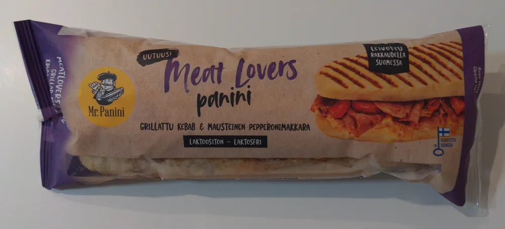 Meat lovers panini