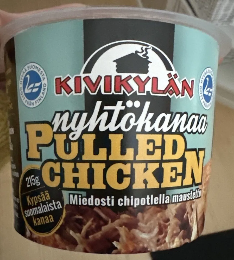 Nyhtökanaa - Pulled chicken