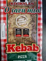 Kivikylän kebabpizza