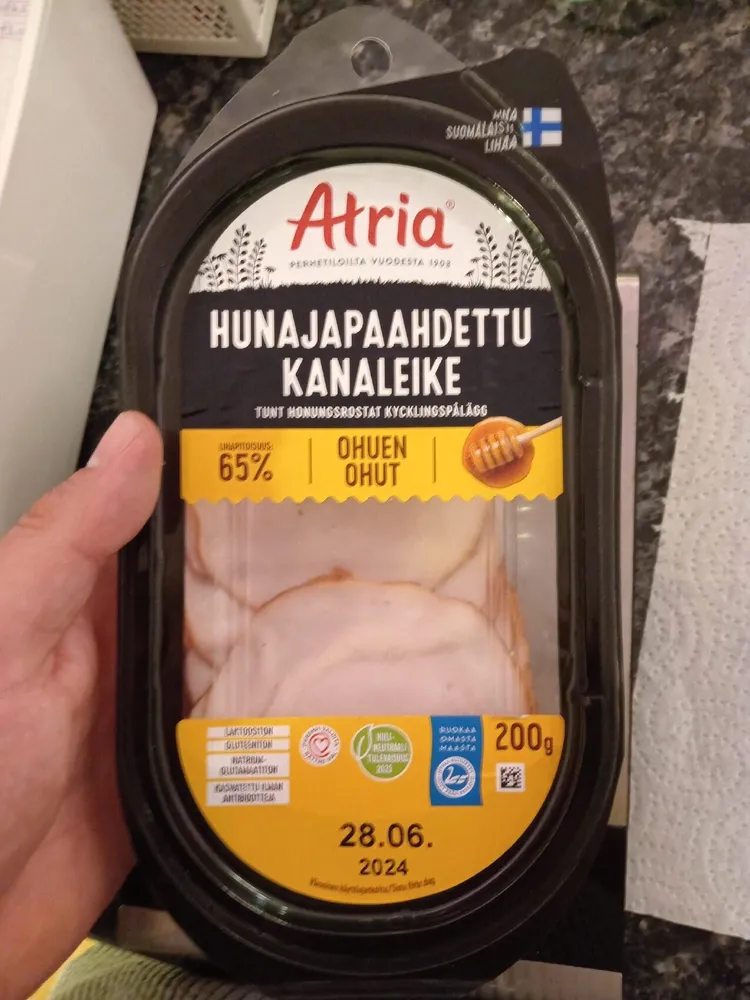 Hunajapaahdettu kanaleike