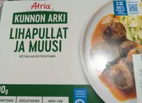 Kunnon arki lihapullat ja muusi