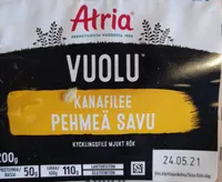 Vuolu kanafilee pehmeä savu