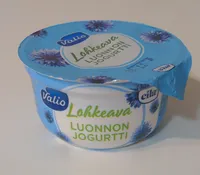Lohkeava luonnonjogurtti