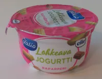 Lohkeava jogurtti raparperi