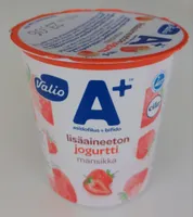 Lisäaineeton jogurtti mansikka