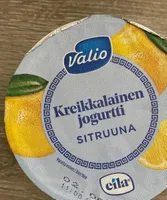 Kreikkalainen jogurtti sitruuna