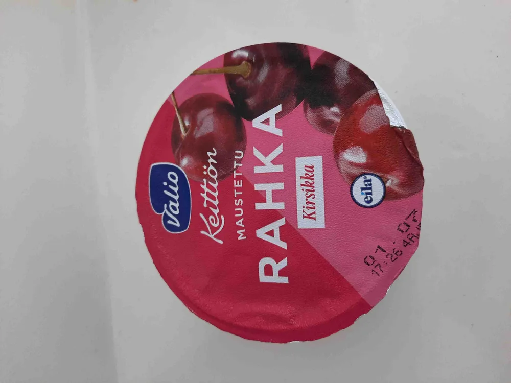 Keittiön maustettu rahka kirsikka