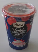Herkko kermainen jogurtti mansikkakakku