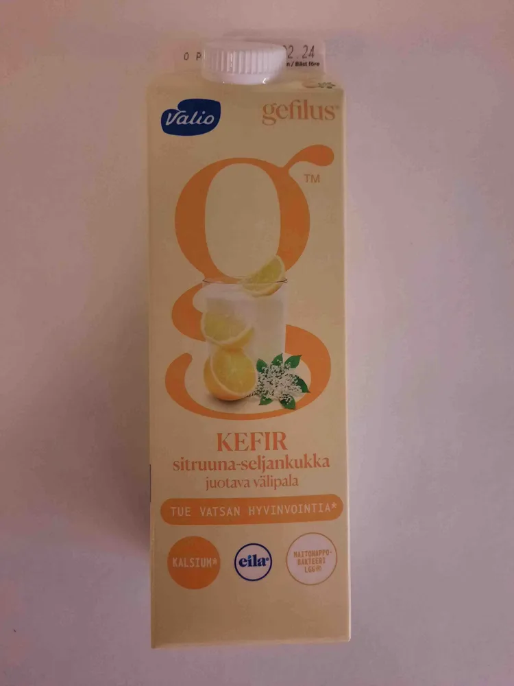 Kefir sitruuna-seljankukka