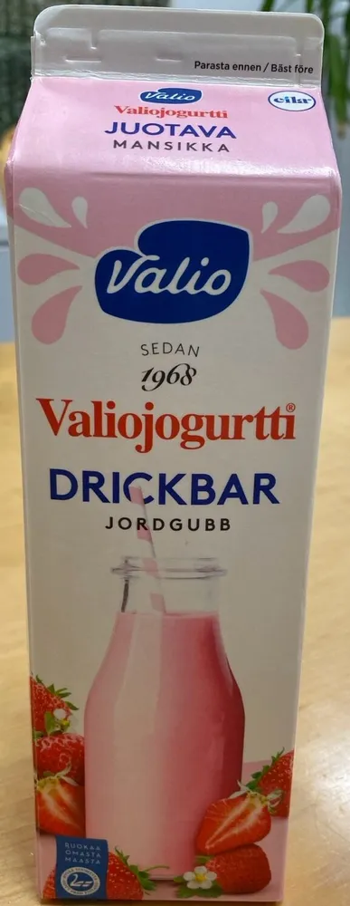 Juotava Jogurtti Mansikka