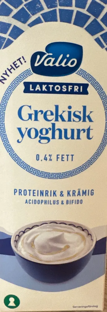 Laktosfri grekisk yoghurt 0,4% fett