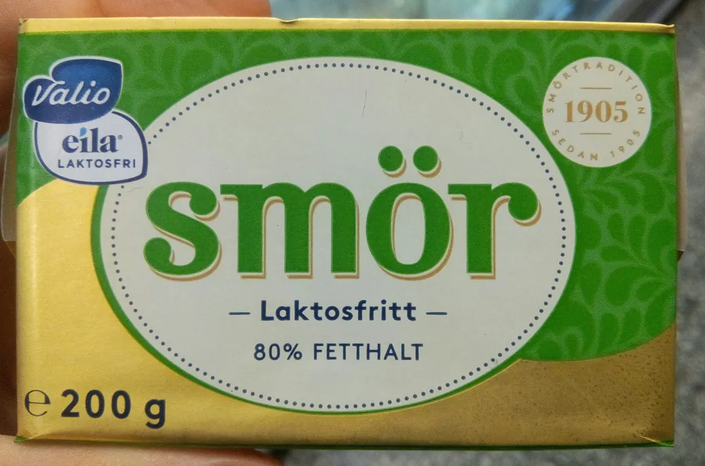Smör laktosfritt