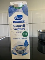 Laktosfri naturell yoghurt 2,5 % fett Eko