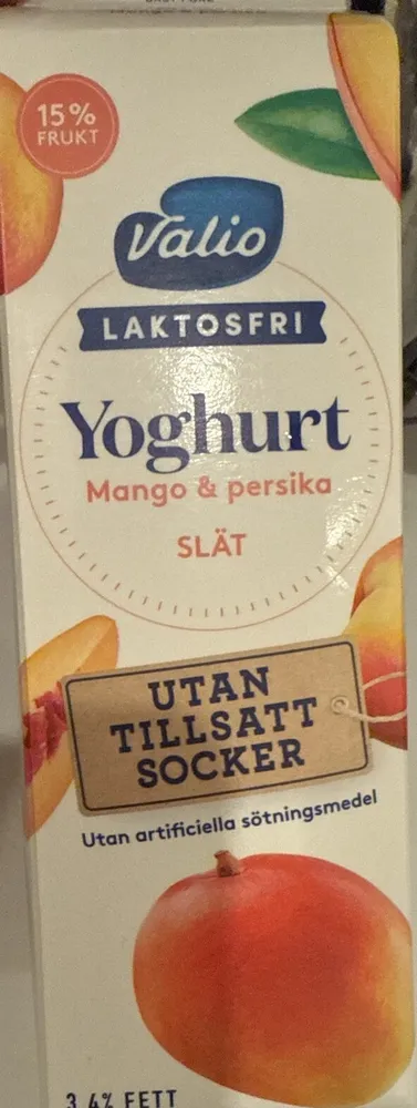 Yoghurt Mango & Persika Laktosfri