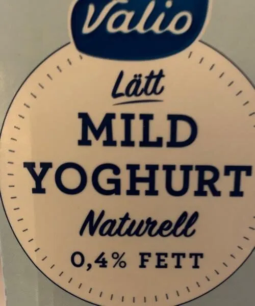 Mild yogurt