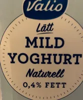 Mild yogurt
