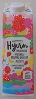 Hyvin sokeroimaton mansikka-banaani-vadelma jogurtti