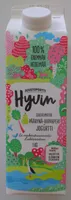 Hyvin sokeroimaton päärynä-raparperijogurtti
