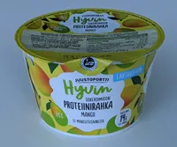 Hyvin sokeroimaton proteiini rahka mango