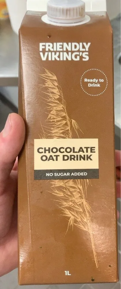 Lait d’avoine chocolat