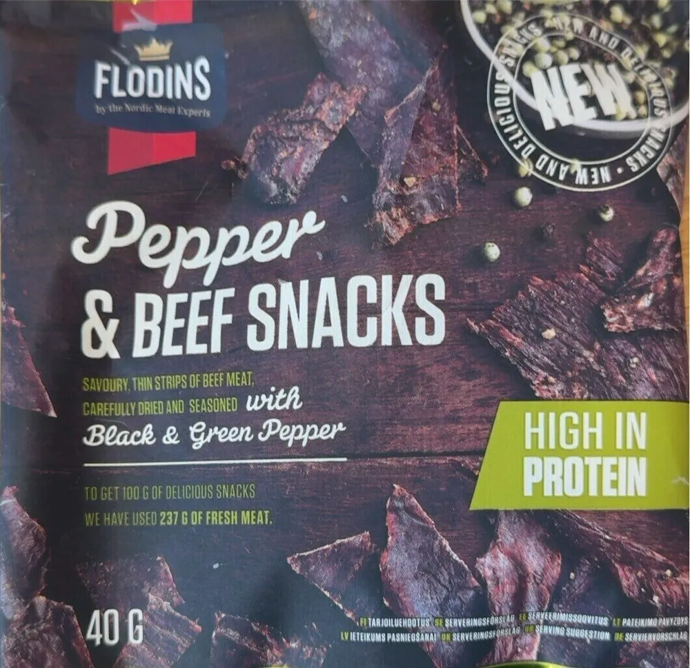 Pepper & BEEF SNACKS