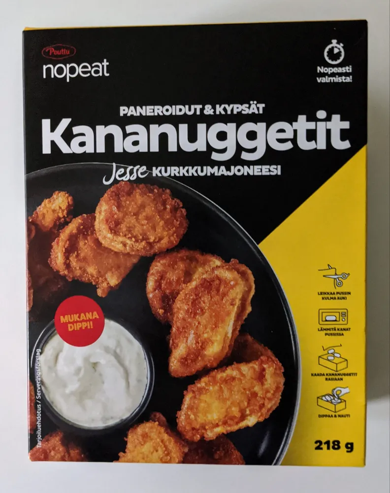 Nopeat Kananuggetit