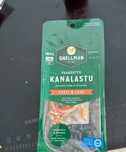 Paahdettu kanalastu