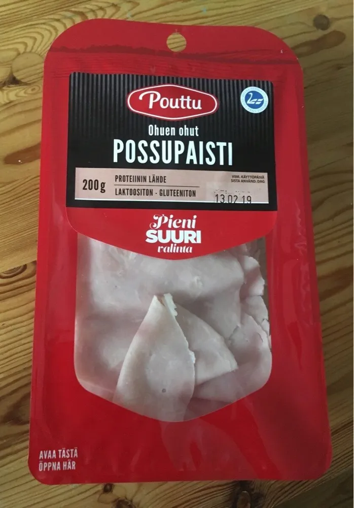 Ohuen ohut possupaisti