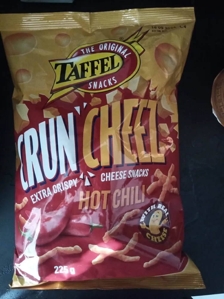 Cruncheez Hot Chili Cheese Snacks