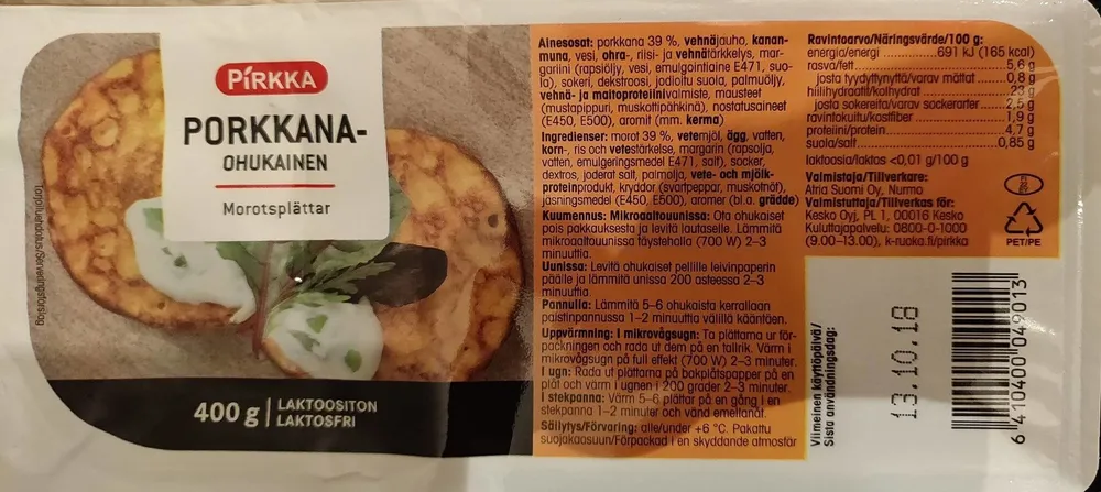 Porkkanaohukainen