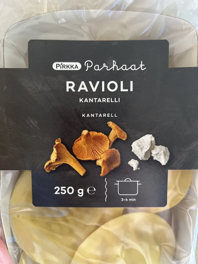Ravioli Kantarelli