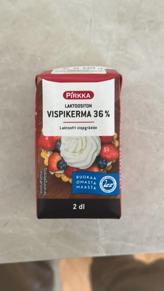 Pirkka Vispikerma 36%