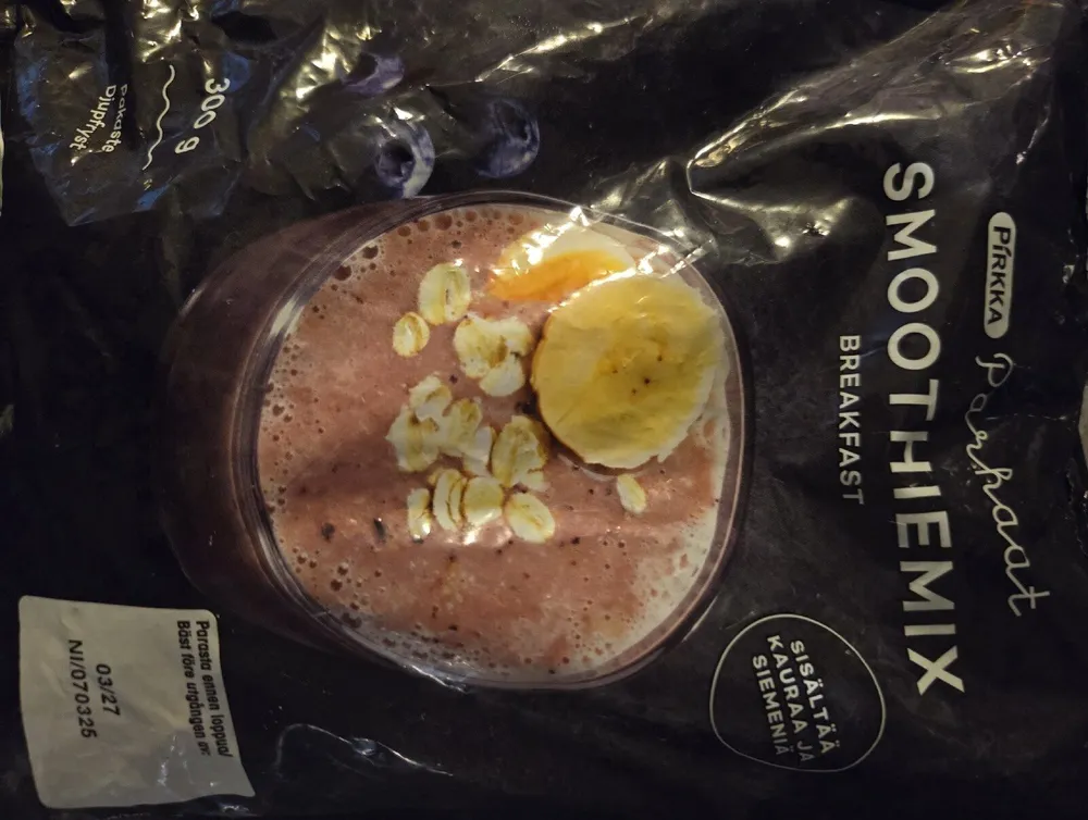Smoothie Mix Breakfast