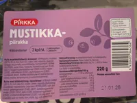 Mustikkapiirakka