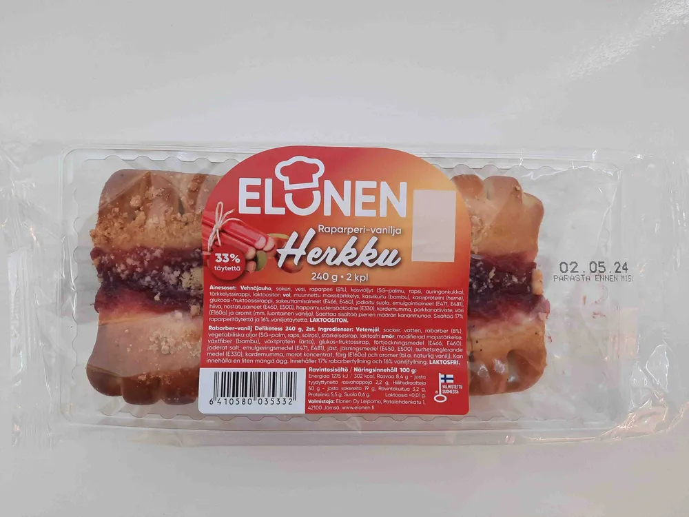 Raparperi-vanilja herkku