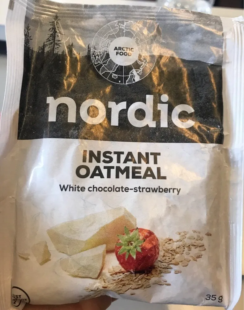 Instant oatmeal